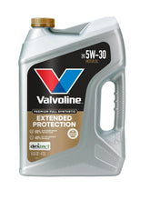 Valvoline Extended Protection front label showing product identity and benefits