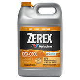 Valvoline Zerex front label showing product identity and ready‑to‑use benefit