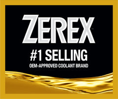 Valvoline Zerex G05 being poured from bottle into funnel demonstrating easy refill