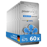 VARTA Powerone front packaging showing the 60-pack and brand reliability