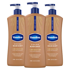 Vaseline front packaging showing bottle and label beneficial hydration