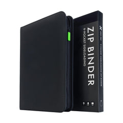 Vault X front view of Exo-Tec zip binder showing durable shell and compact profile
