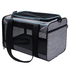 Vceoa close-up of top and side mesh panels offering ventilation and visibility