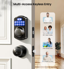 Veise keypad closeup highlighting silicone buttons for easy night use and durability