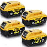 VelgoNyx front packaging showing four batteries and clear capacity benefits