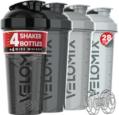 VELOMIX front view showing Silver Aurora finish and pack benefits