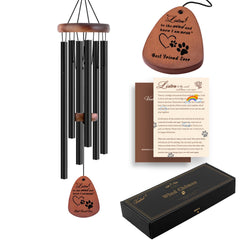 VENBEEL front packaging showing gift box and chime, perfect sympathy presentation