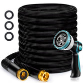VERDOW front view showing hose length and lightweight features for easy handling