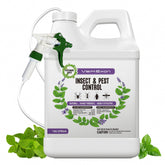 VermExon front label on 128oz bottle showing product name and peppermint oil benefit
