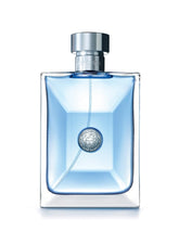 Versace Pour Homme front bottle showing label and elegant design for confident wear