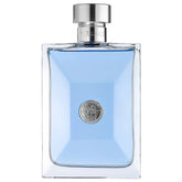 Versace Pour Homme front bottle showing sleek design and brand identity benefits a refined display