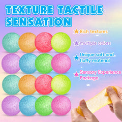 VESPRO hand squeezing ball demonstrating calming slow-rise response