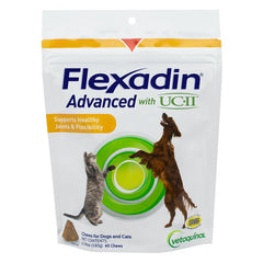 Vetoquinol Flexadin Advanced front packaging showing product benefits