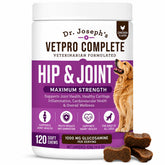 VetPro Complete front packaging showing product and benefit of joint support