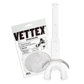 Vettex mouth guard front view showing secure fit and team-ready look