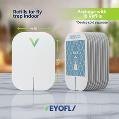 VEYOFLY close-up of sticky glue board surface demonstrating trapping strength
