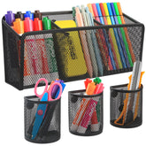 VICNOVA front view showing three compartments and neat storage benefit