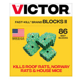 Victor front packaging showing 4 lb bag and 86-count for quick identification and convenience