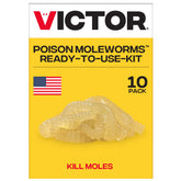 Victor front packaging showing full 10-pack and included items for easy identification and use