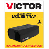 victor front view showing compact trap and quick setup benefit