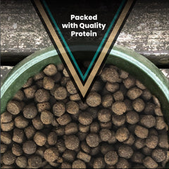 VICTOR 30lb bag shown next to standard item for scale benefit