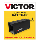 Victor trap front view showing compact design and indoor safety benefits