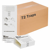 Victor M309 front packaging showing 72 glue boards and benefits