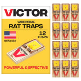 Victor front packaging showing 12-pack and ready-to-use benefit