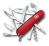 Victorinox Huntsman front profile showing red handle and compact design benefit