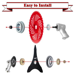 vidica adapter kit and hardware displaying fittings for wide trimmer compatibility