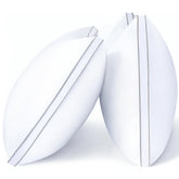 viewstar queen pillows front packaging showing set of two and white cover benefits supportive comfort
