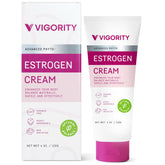 Vigority front packaging showing jar and label, communicates product clarity