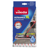 Vileda Ultramax XL front view showing full refill for faster cleaning