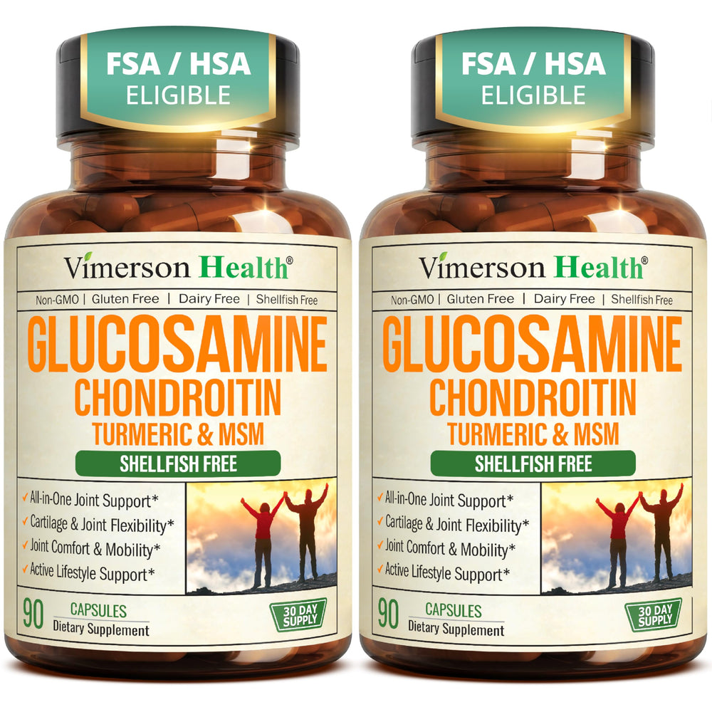 Vimerson Health front bottles showing product packaging and clear labeling benefit
