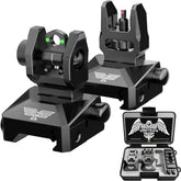 Visiofire front sight profile showing durable aluminum and quick alignment benefit