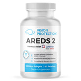 VISION PROTECTION front packaging showing product and 120-count benefit