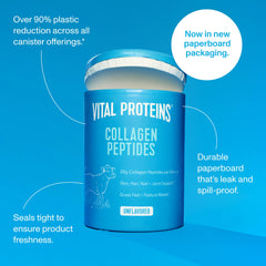 Vital Proteins close-up of powder texture highlighting smooth mixability and solubility