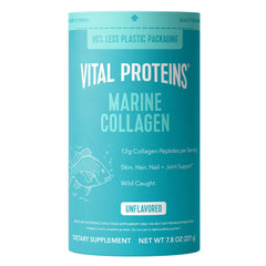 Vital Proteins front packaging showing 7.8oz tub and brand for shelf-ready visual