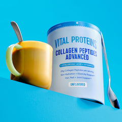Vital Proteins powder close-up texture highlighting easy mixing benefit