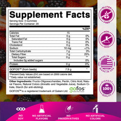 Vitamatic close-up of gummy texture highlighting pectin-based chewable benefit
