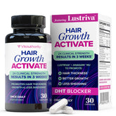 Vitauthority Lustriva front bottle view showing clean label and benefits