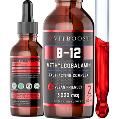 VITBOOST bottle front packaging showing label and raspberry flavor benefit