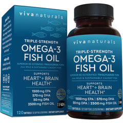 Viva Naturals front packaging showing bottle and label for easy identification