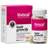 Viviscal front packaging showing bottle and box, communicates trust and clinical backing