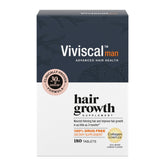 Viviscal Man front packaging showing product and benefits