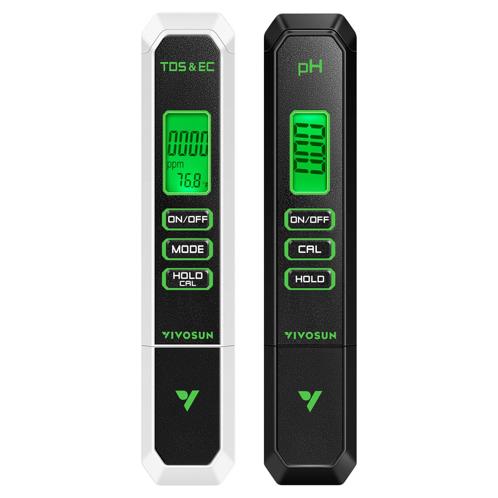 VIVOSUN front pair meters showing kit convenience and versatility