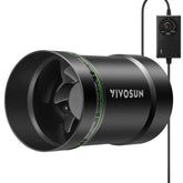 VIVOSUN P4 front view showing compact housing and airflow benefit