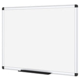 VIZ-PRO front view of whiteboard showing full writing surface and frame benefit: clear visibility