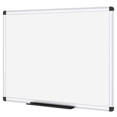 VIZ-PRO front view of whiteboard showing full writing surface and frame benefit: clear visibility