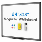 VIZ-PRO front view of board showing black frame and clean writing surface for visibility